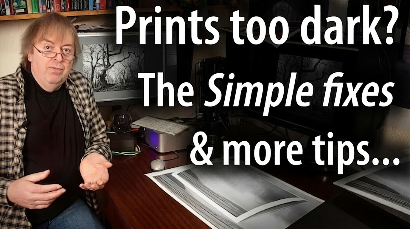 5 Reasons Your Prints Are Too Dark
